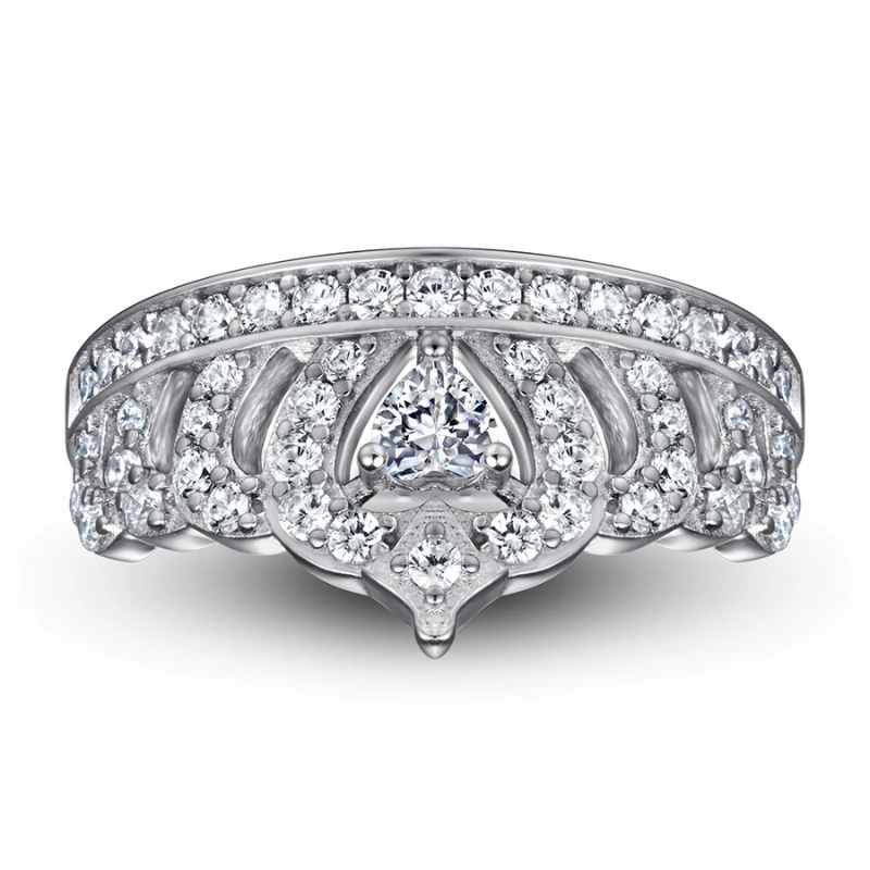 Alliance Femme Argent Captivante 2 Alliance Femme Argent Captivante – Image 2