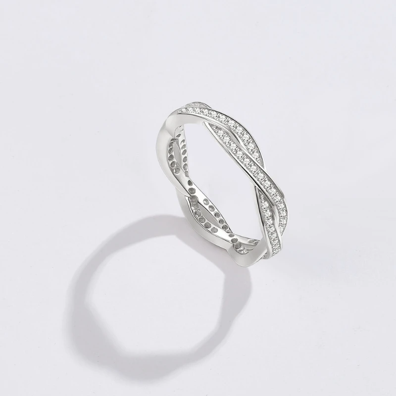 Alliance Femme Argent: Élégance Radieuse 2 Alliance Femme Argent: Élégance Radieuse – Image 2