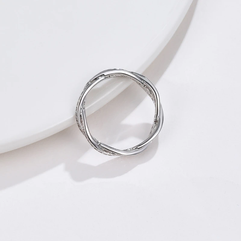 Alliance Femme Argent: Élégance Radieuse 3 Alliance Femme Argent: Élégance Radieuse – Image 3