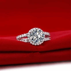 Alliance Femme Or Blanc : Rayonnement De L'Amour -Samfuryus Soldes Boutique Alliance Femme Or Blanc Rayonnement de l Amour 1