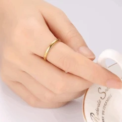 Alliance Femme Or Élégante 7 Alliance Femme Or Élégante -Samfuryus Soldes Boutique Alliance Femme Or Elegante 4