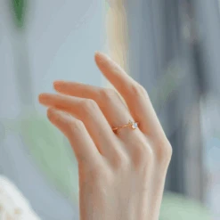 Alliance Femme Or Jaune: Douce Splendeur -Samfuryus Soldes Boutique Alliance Femme Or Jaune Douce Splendeur 3