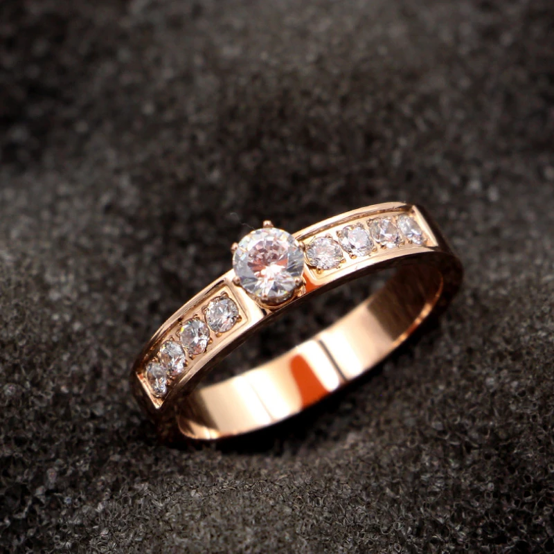 Alliance Femme Or Rose: Éclat Romantique 3 Alliance Femme Or Rose: Éclat Romantique – Image 3