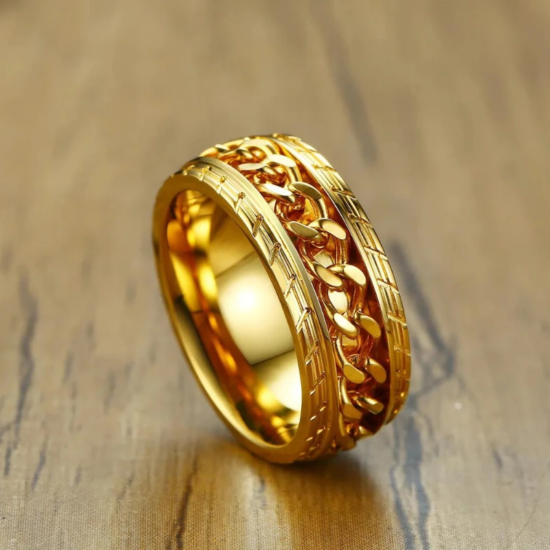 Alliance Homme Acier Robuste 2 Alliance Homme Acier Robuste – Image 2