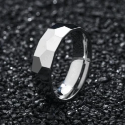 Alliance Homme Argent Éclat Supérieur -Samfuryus Soldes Boutique Alliance Homme Argent Eclat Superieur 2