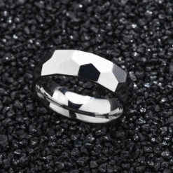 Alliance Homme Argent Éclat Supérieur -Samfuryus Soldes Boutique Alliance Homme Argent Eclat Superieur 3