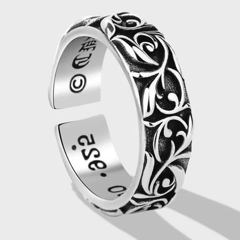 Alliance Homme Argent Raffinée 2 Alliance Homme Argent Raffinée – Image 2