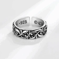 Alliance Homme Argent Raffinée 5 Alliance Homme Argent Raffinée -Samfuryus Soldes Boutique Alliance Homme Argent Raffinee 2