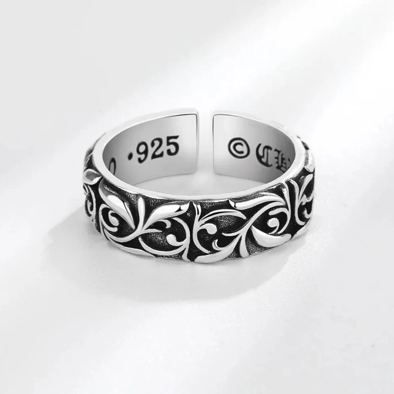 Alliance Homme Argent Raffinée 3 Alliance Homme Argent Raffinée – Image 3