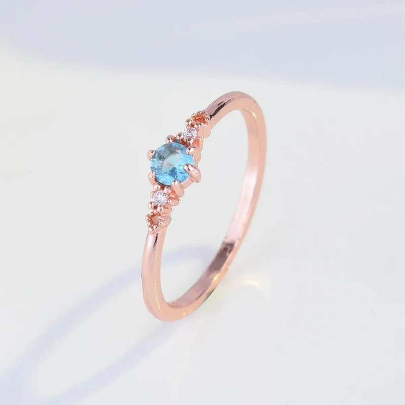 Bague Aigue Marine: Éclat Subtil 2 Bague Aigue Marine: Éclat Subtil – Image 2