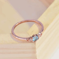 Bague Aigue Marine: Éclat Subtil 5 Bague Aigue Marine: Éclat Subtil -Samfuryus Soldes Boutique Bague Aigue Marine Eclat Subtil 1