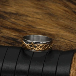 Bague Alliance Homme : Douceur De L'Éternité -Samfuryus Soldes Boutique Bague Alliance Homme Douceur de l Eternite 2