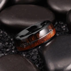 Bague Alliance Homme : Simplicité Élégante -Samfuryus Soldes Boutique Bague Alliance Homme Simplicite Elegante 2