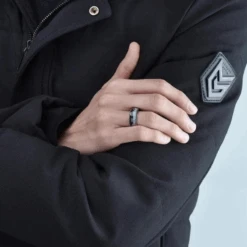 Bague Alliance Homme : Symbole D'Amour Éternel -Samfuryus Soldes Boutique Bague Alliance Homme Symbole d Amour Eternel 2