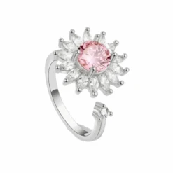 Bague Anti Stress Anneau Tournant : Harmonie Circulaire