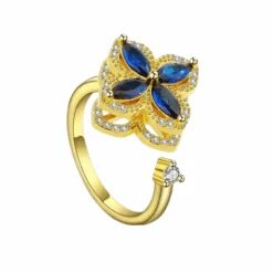 Bague Anti Stress Anneau Tournant : Mouvement Apaisant