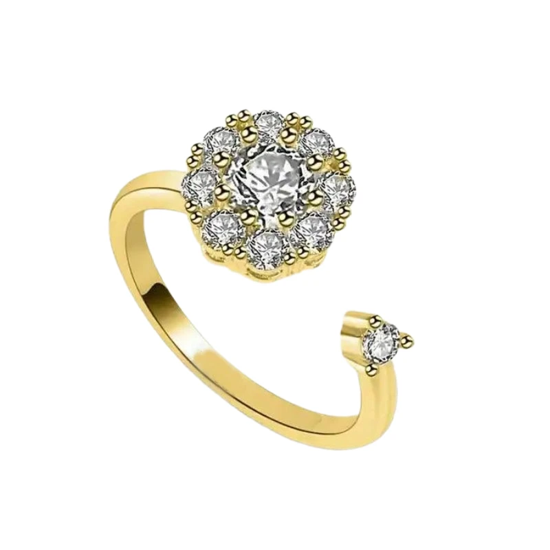 Bague Anti Stress Anneau Tournant : Sérénité En Rotation 1 Bague Anti Stress Anneau Tournant : Sérénité En Rotation