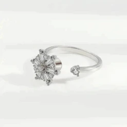 Bague Anti Stress Anneau Tournant : Style Tournoyant -Samfuryus Soldes Boutique Bague Anti Stress Anneau Tournant Style Tournoyant 1