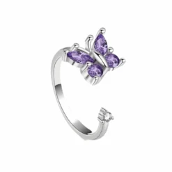 Bague Anti Stress Femme : Tranquillité En Rotation