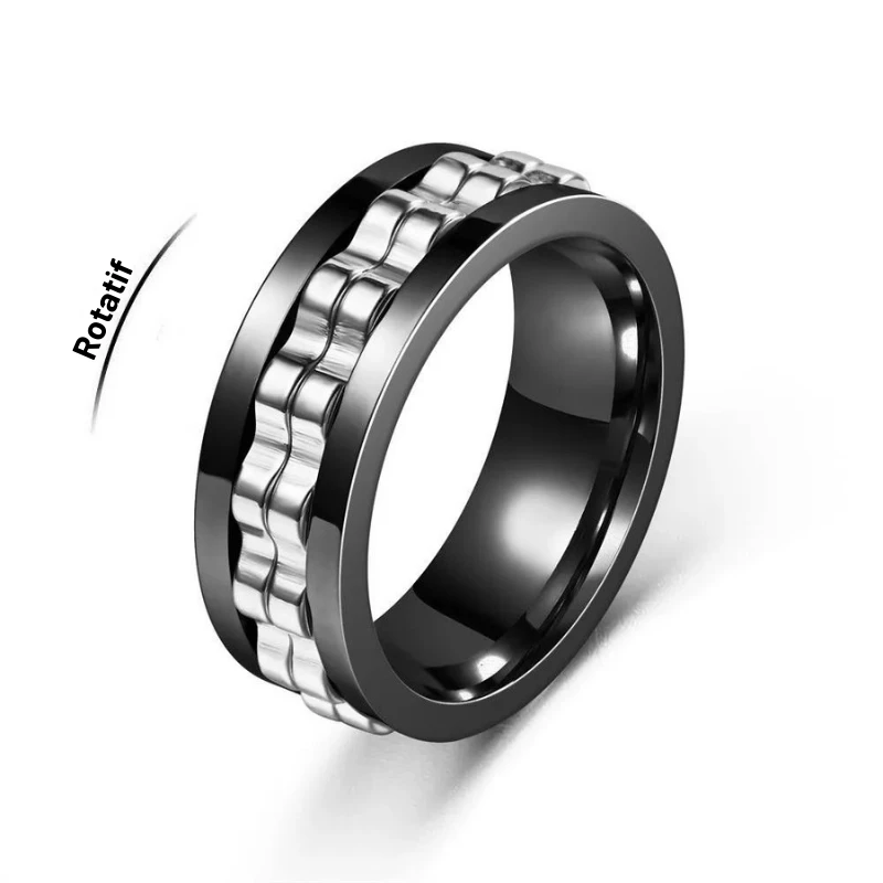 Bague Anti Stress Homme Relaxation Chic 1 Bague Anti Stress Homme Relaxation Chic