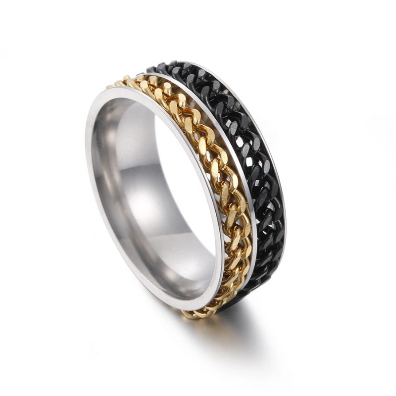 Bague Anti Stress Homme Relaxation Subtile 2 Bague Anti Stress Homme Relaxation Subtile – Image 2