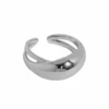 Bague Argent Femme Large: Charme Subtil