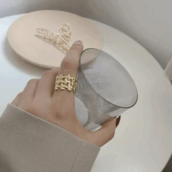 Bague Argent Femme Large: Féminité Lumineuse 5 Bague Argent Femme Large: Féminité Lumineuse -Samfuryus Soldes Boutique Bague Argent Femme Large Feminite Lumineuse 2