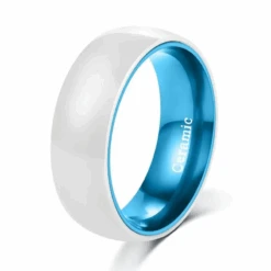 Bague Céramique Homme Design De Luxe