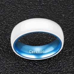 Bague Céramique Homme Design De Luxe -Samfuryus Soldes Boutique Bague Ceramique Homme Design de Luxe 3