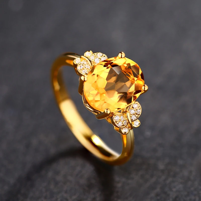 Bague Citrine: Éclat Artistique 3 Bague Citrine: Éclat Artistique – Image 3