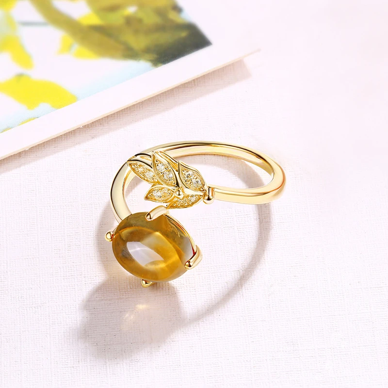 Bague Citrine: Éclat Précieux 3 Bague Citrine: Éclat Précieux – Image 3