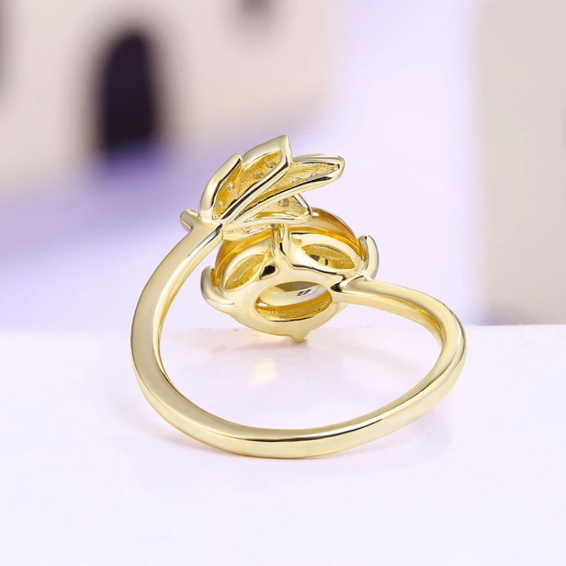 Bague Citrine: Éclat Précieux 4 Bague Citrine: Éclat Précieux – Image 4