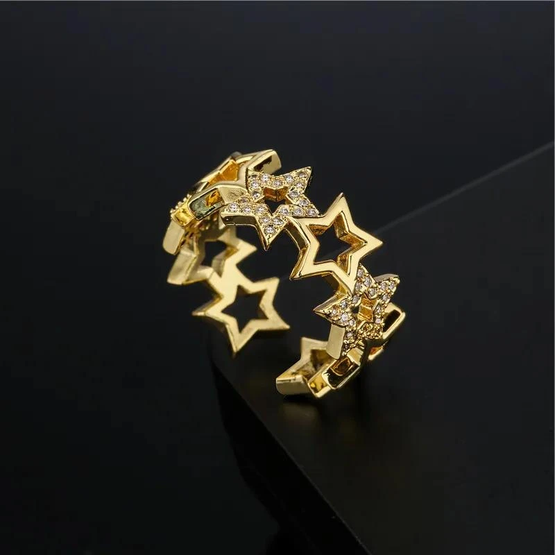 Bague Etoile: Élégance Lumineuse 3 Bague Etoile: Élégance Lumineuse – Image 3