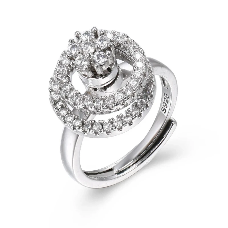 Bague Femme Ajustable En Argent 1 Bague Femme Ajustable En Argent