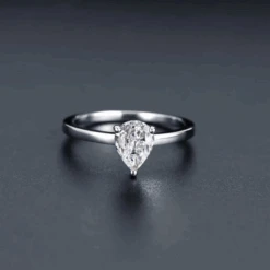 Samfuryus Soldes Boutique -Samfuryus Soldes Boutique Bague Femme Argent Originale Eclat Authentique 1