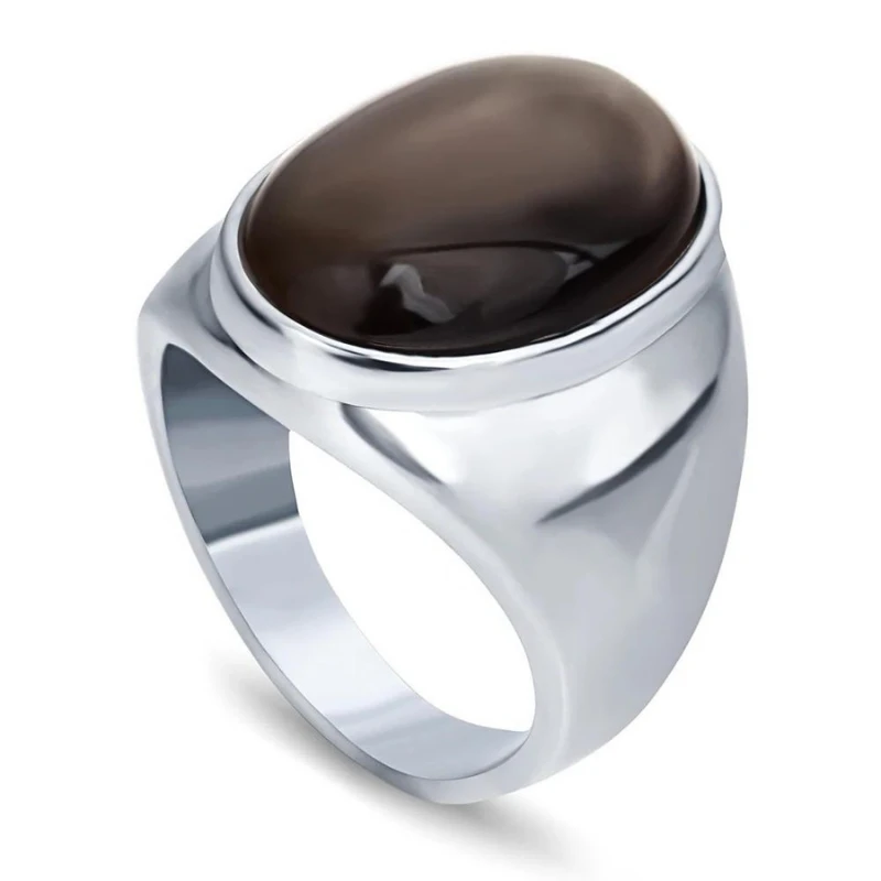 Bague Homme Acier : Alliance D'Acier Et Style 2 Bague Homme Acier : Alliance D'Acier Et Style – Image 2