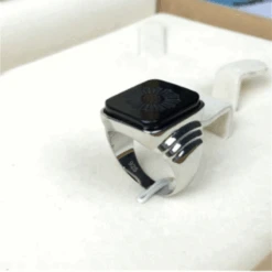 Bague Homme Argent: Détails En Onyx 5 Bague Homme Argent: Détails En Onyx -Samfuryus Soldes Boutique Bague Homme Argent Details en Onyx 2