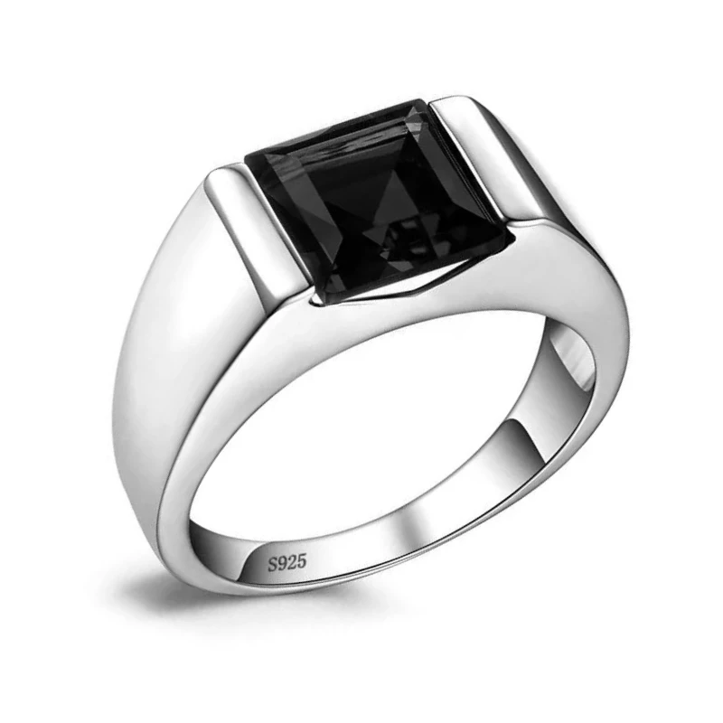 Bague Homme Argent Onyx : L'Art Du Métal 2 Bague Homme Argent Onyx : L'Art Du Métal – Image 2