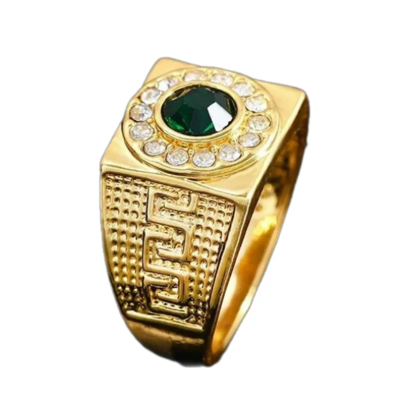 Bague Homme Émeraude : Élégance Naturelle 1 Bague Homme Émeraude : Élégance Naturelle