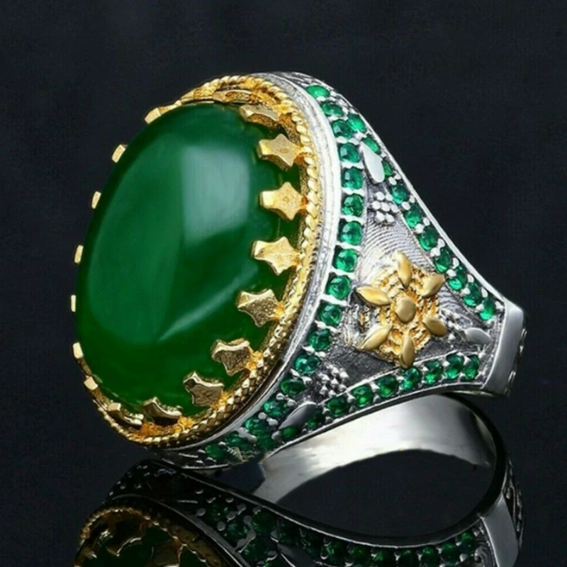 Bague Homme Émeraude : L'Émeraude à Votre Doigt 2 Bague Homme Émeraude : L'Émeraude à Votre Doigt – Image 2