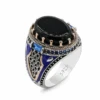 Bague Homme Onyx: Style Impeccable