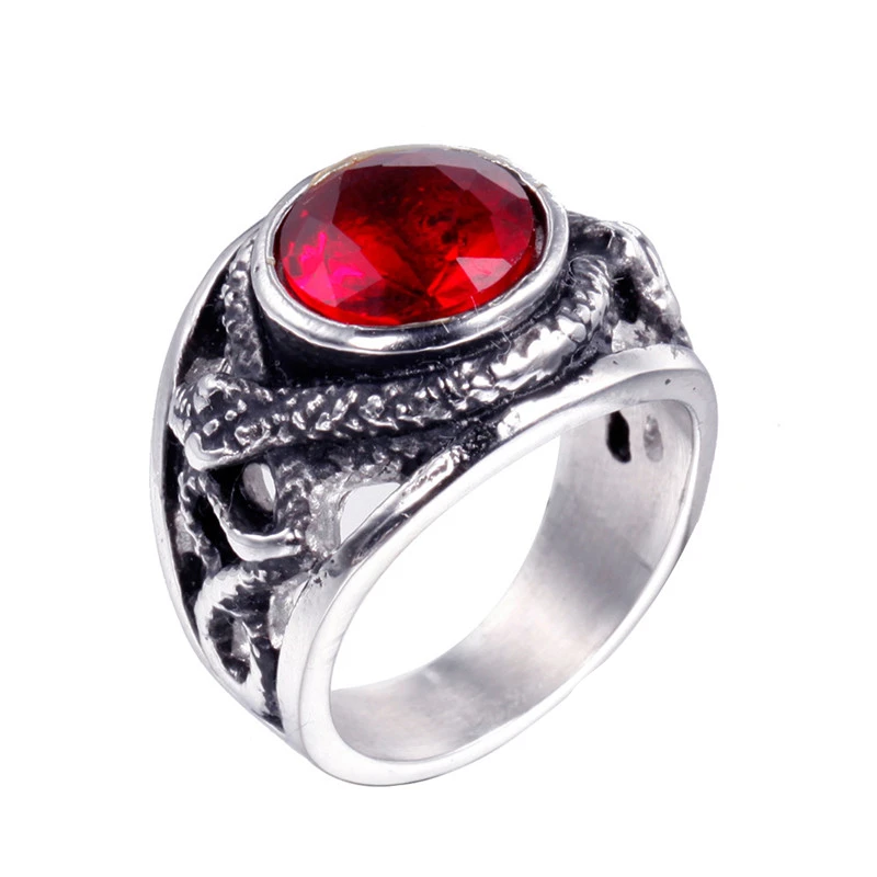 Bague Homme Rubis : Lueur De Puissance 1 Bague Homme Rubis : Lueur De Puissance