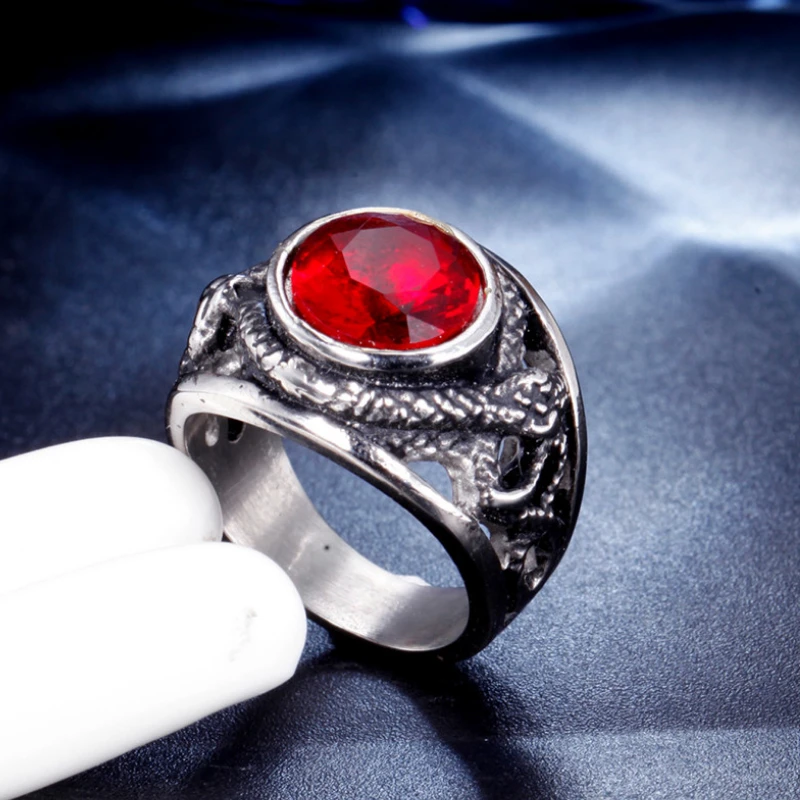 Bague Homme Rubis : Lueur De Puissance 2 Bague Homme Rubis : Lueur De Puissance – Image 2
