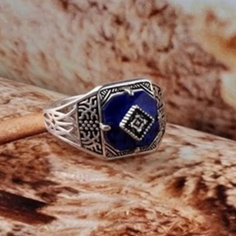 Bague Homme Saphir : L'Art De Séduire 2 Bague Homme Saphir : L'Art De Séduire – Image 2