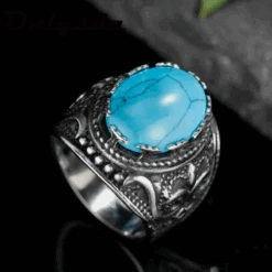 Bague Homme Turquoise: L'Art De La Virilité 5 Bague Homme Turquoise: L'Art De La Virilité -Samfuryus Soldes Boutique Bague Homme Turquoise L Art de la Virilite