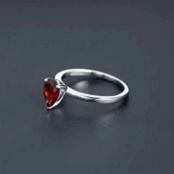 Bague Originale En Argent Pour Femme - Bijou De Luxe -Samfuryus Soldes Boutique Bague Originale en Argent pour Femme Bijou de Luxe 2