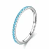Bague Turquoise : Alliance De Mariage