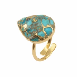Bague Turquoise : Éclat Féminin