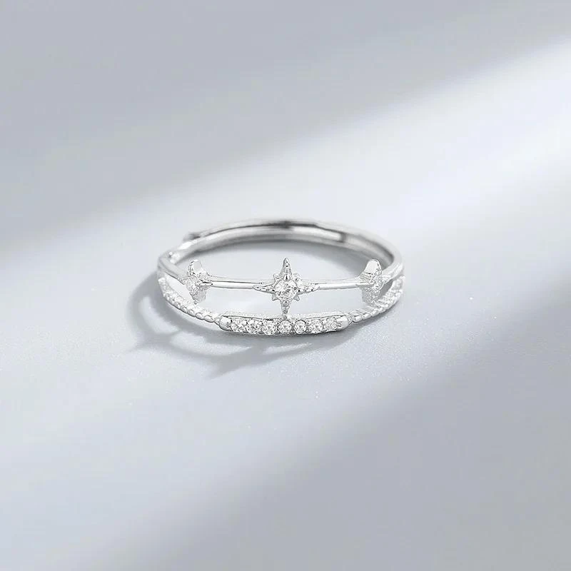 Bague De Luxe Ajustable Pour Femme - Accessoire Chic 4 Bague De Luxe Ajustable Pour Femme - Accessoire Chic – Image 4