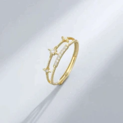 Bague De Luxe Ajustable Pour Femme - Accessoire Chic 6 Bague De Luxe Ajustable Pour Femme - Accessoire Chic -Samfuryus Soldes Boutique Bague de Luxe Ajustable pour Femme Accessoire Chic 2